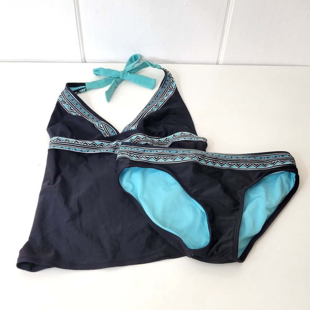 Athleta Two Piece Swimsuit - Picture 1 of 8